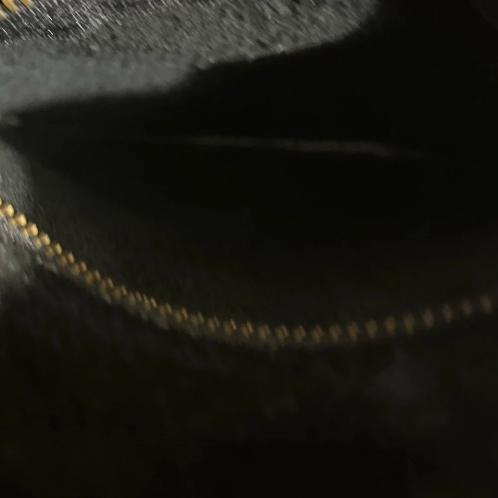 COACH VINTAGE LINDSAY CROSSBODY BAG Black Leather Purse Interior Creed - Picture 10 of 13